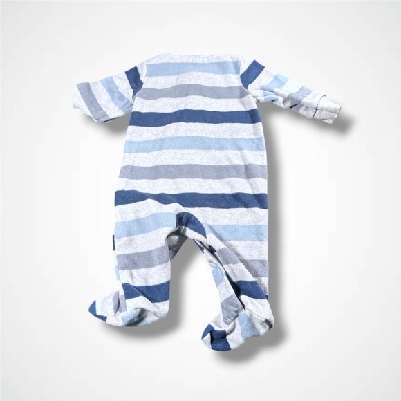 4/$20 Carter’s Penguin Design Fleece Sleeper - Picture 3 of 4